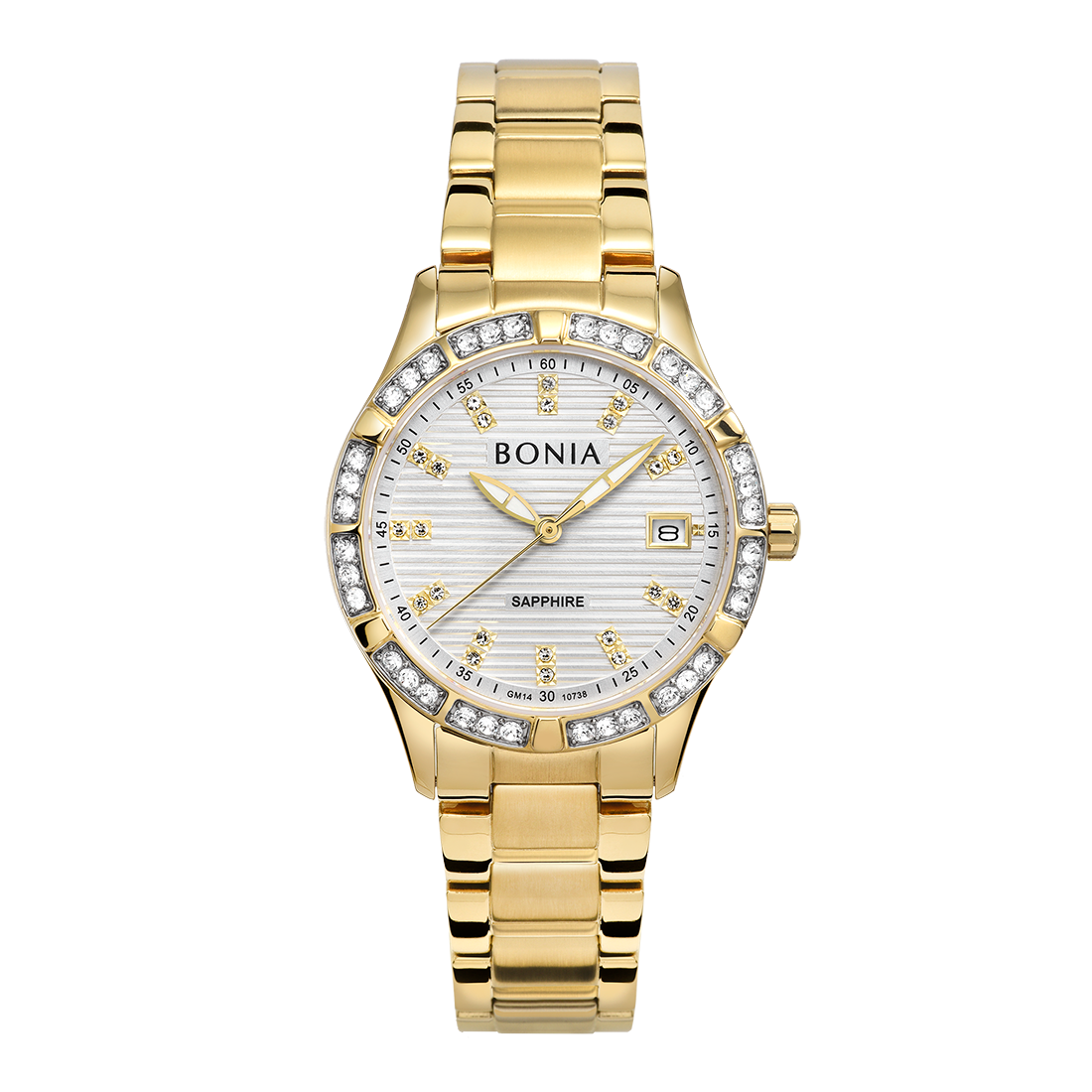 Bonia sapphire discount watch gold price