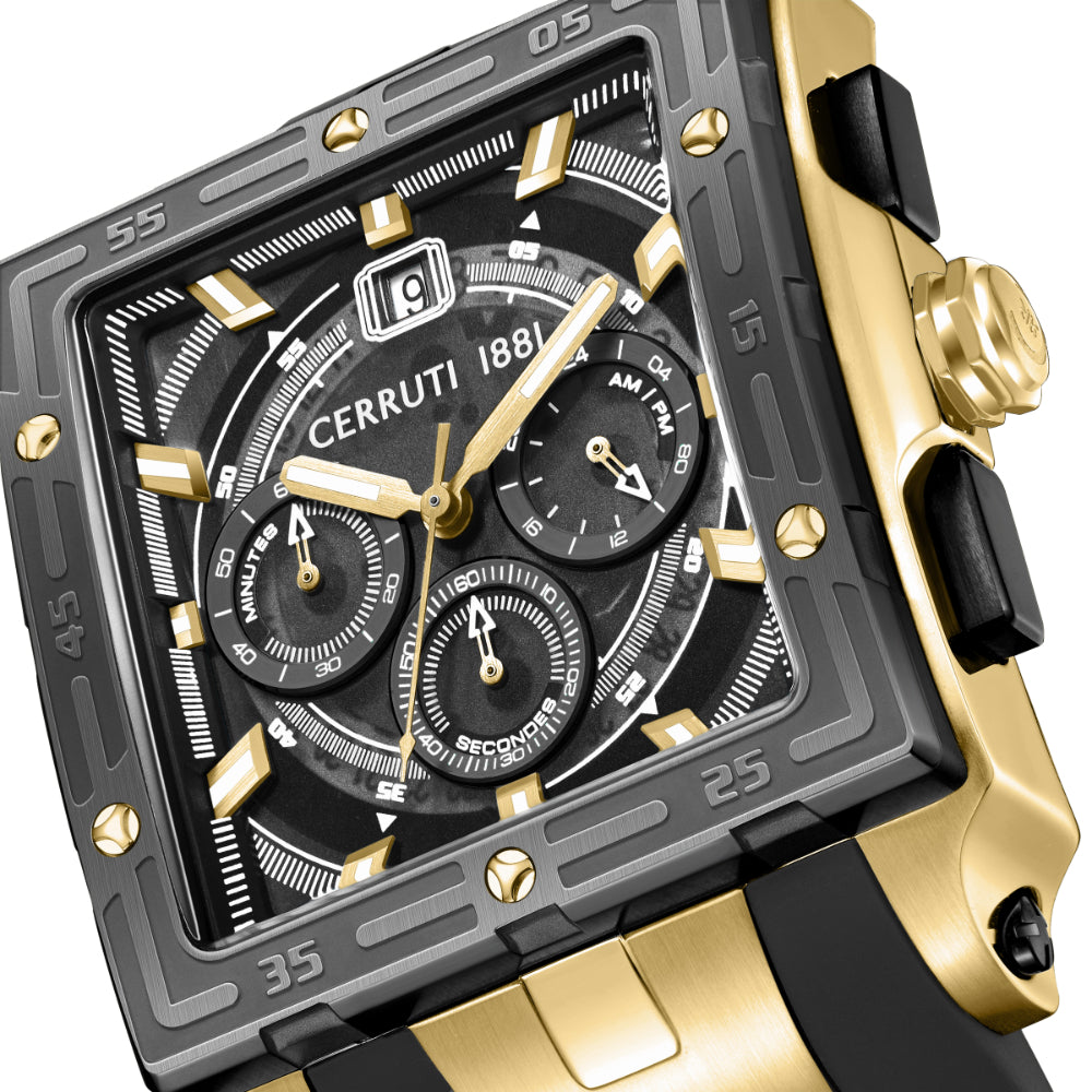 超融合　25th２枚 Cerruti 1881 Odissea Men Chronograph CTCIWGO0072404 – Solar