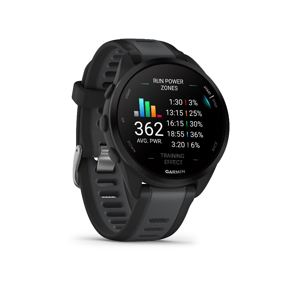 Garmin Smart Watch Forerunner 165 Black GM010-02863-AC – Solar Time™
