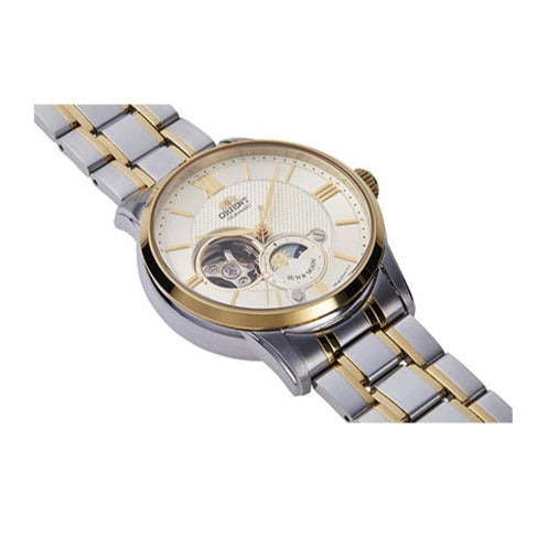 Orient Sun Moon Men Classic Automatic Semi-Skeleton ORRA-AS0001S