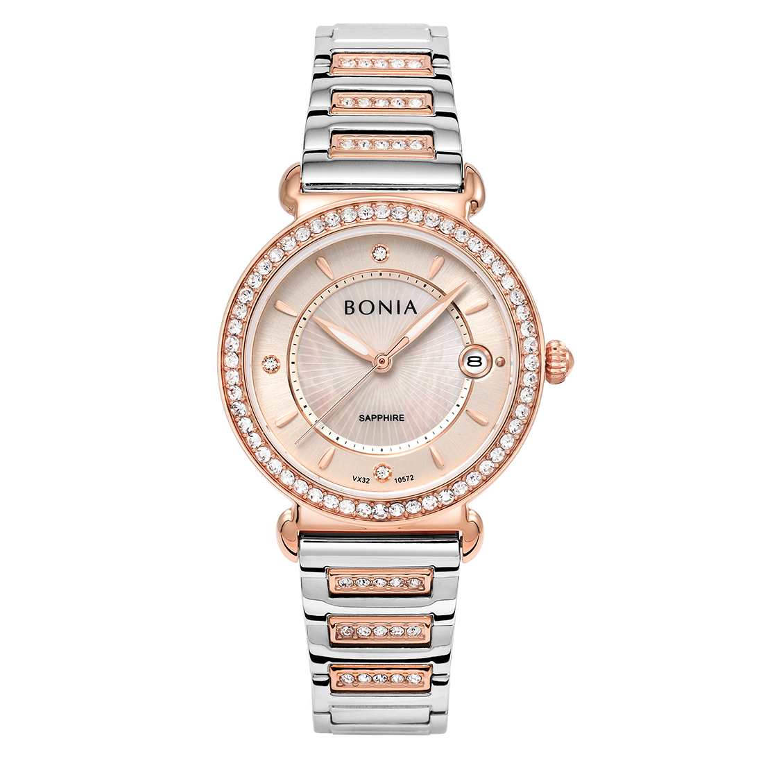Bonia sapphire sales crystal ladies watch
