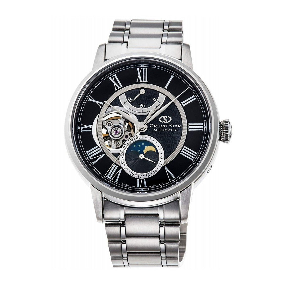 Orient Star Moon Phase Men Classic Automatic ORRE AM0004B Solar