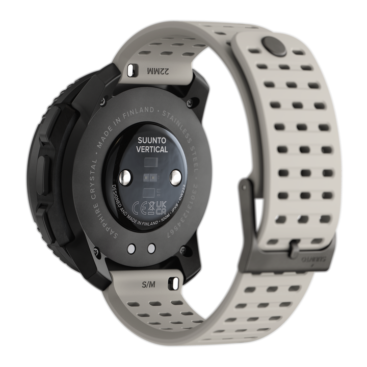 Suunto Vertical Black Sand - Large Screen Adventure Watch For Outdoor Expeditions And Training