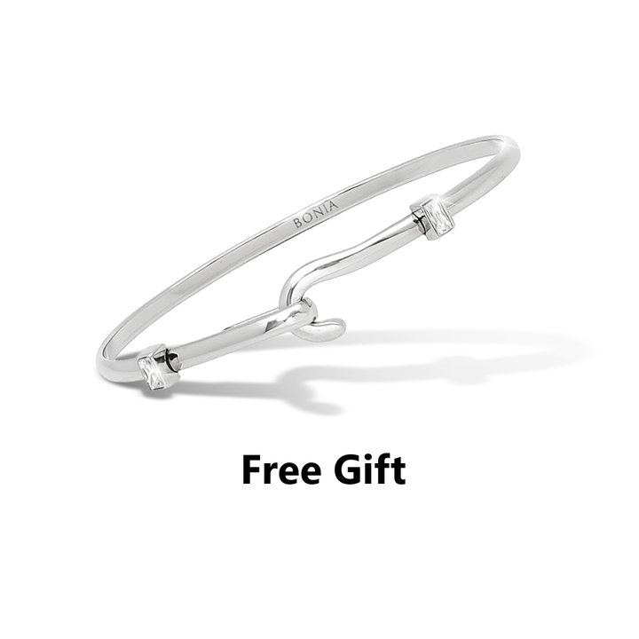 Bonia Silver Bangle PBNG0062-3 2025