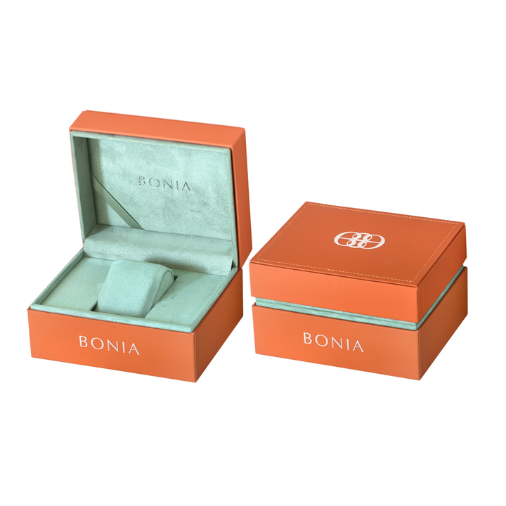 Bonia Orange Watch Box 2025