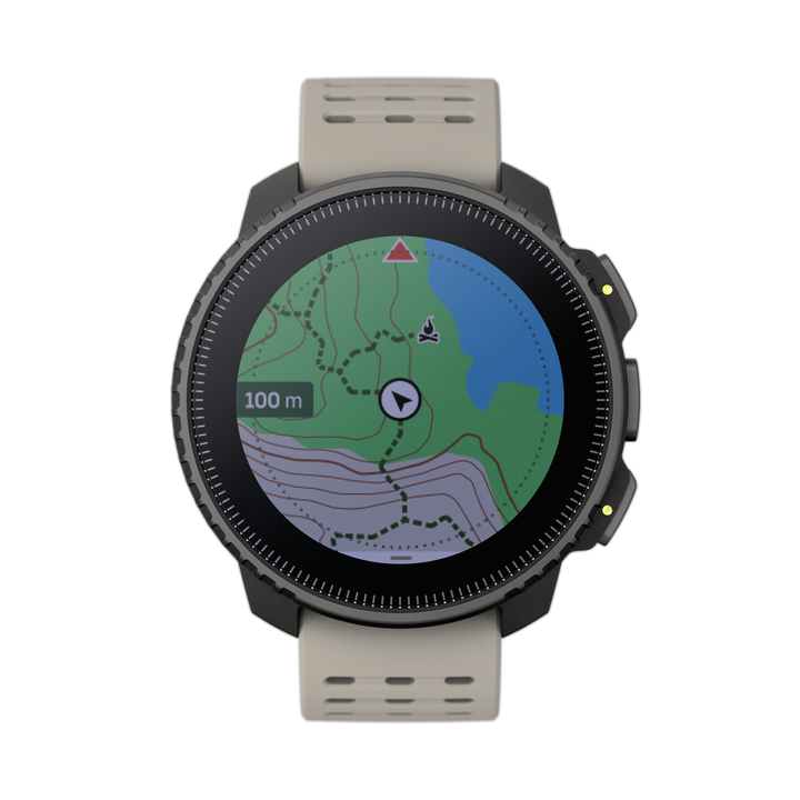 Suunto Vertical Black Sand - Large Screen Adventure Watch For Outdoor Expeditions And Training