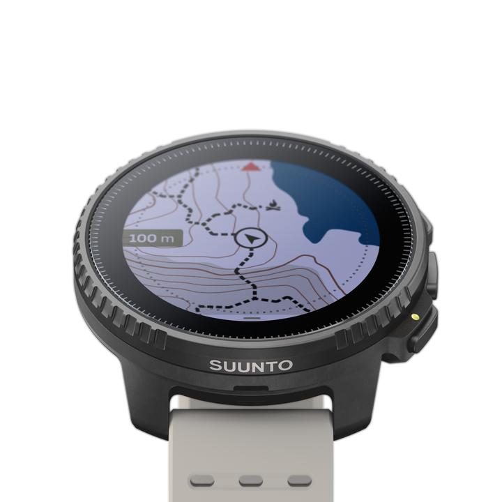 Suunto Vertical Black Sand - Large Screen Adventure Watch For Outdoor Expeditions And Training