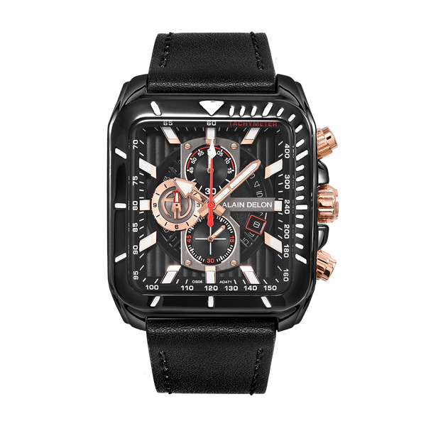 Alain Delon Men Chronograph AD471 1732C Solar Time