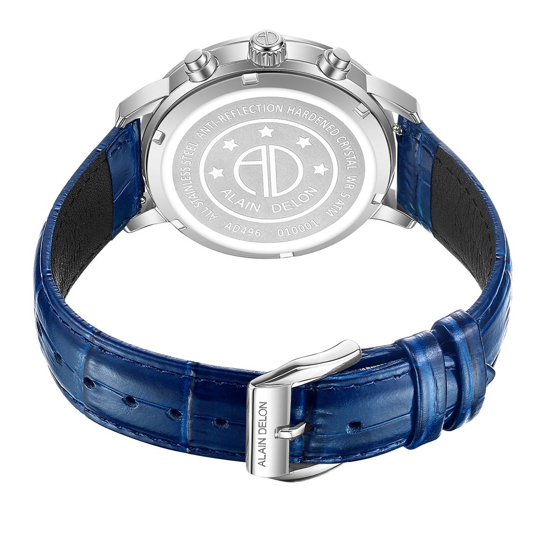 Alain Delon Men Chronograph AD496-1382C – Solar Time™