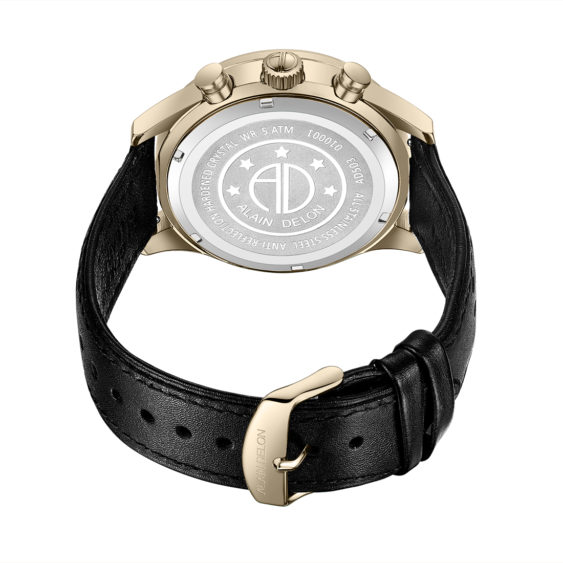 Alain Delon Men Chronograph AD503-1232C – Solar Time™