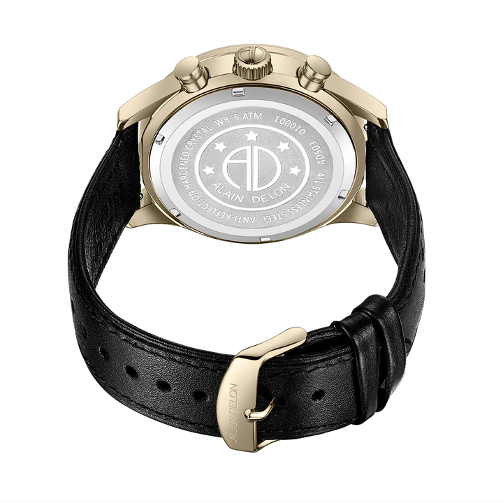 Alain Delon Men Chronograph AD503-1232C – Solar Time™