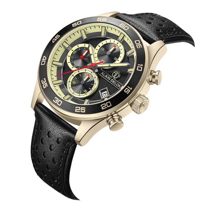 Alain Delon Men Chronograph AD503-1232C – Solar Time™