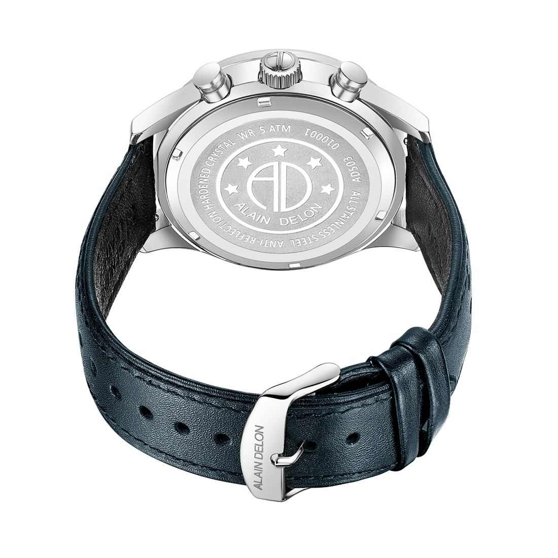 Alain Delon Men Chronograph AD503-1382C – Solar Time™