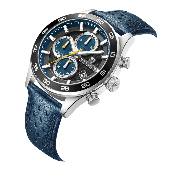Alain Delon Men Chronograph AD503-1382C – Solar Time™