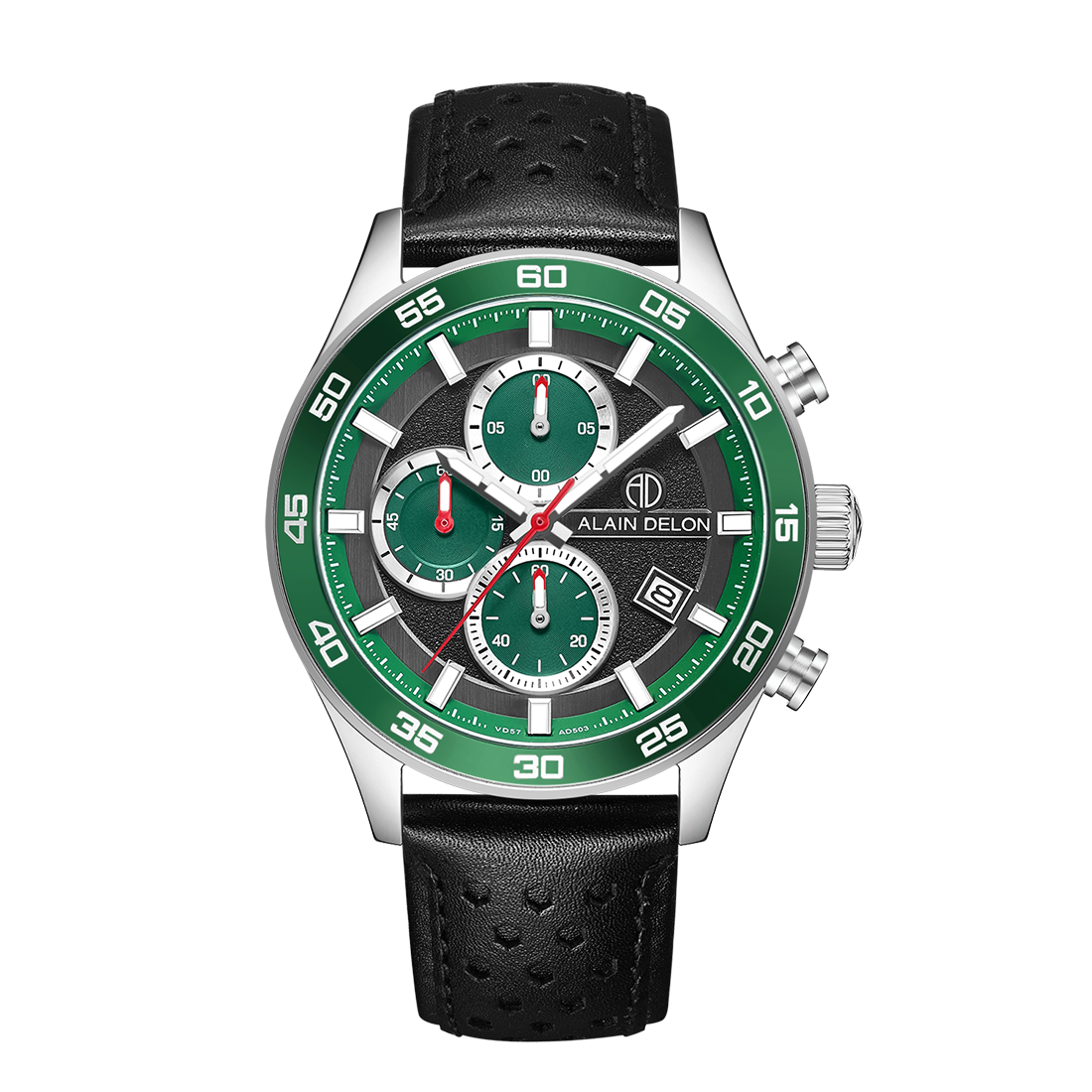 Alain Delon Men Chronograph AD503-1392C – Solar Time™