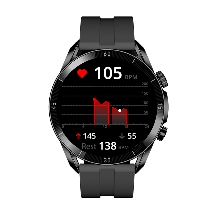 iGear Onyx Smart Watch Black 2 Straps Set IGON02