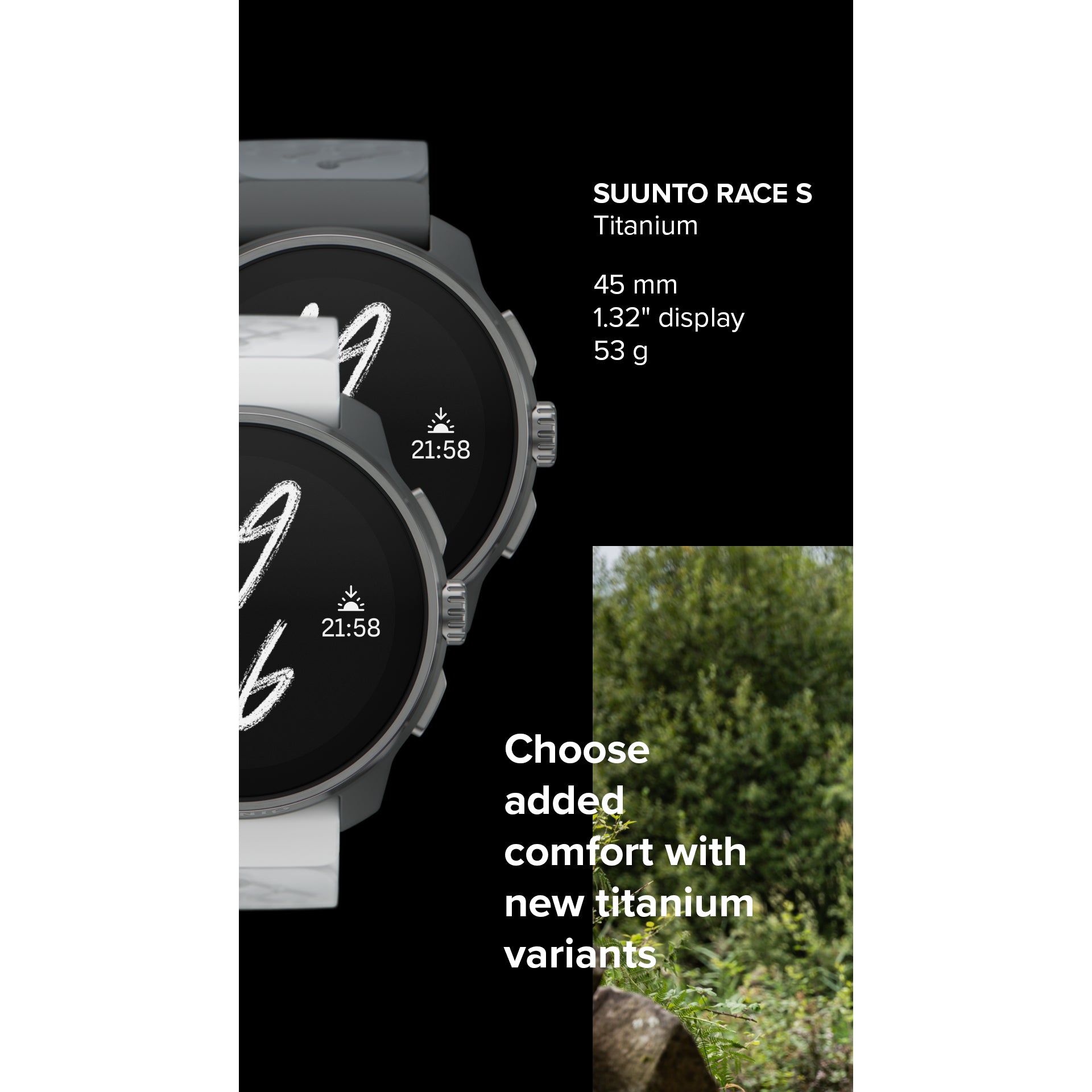 Suunto Race S Graphite Titanium SUSS051104000 – Solar Time™ Suunto Race S Graphite Titanium SUSS051104000 – Solar Time™