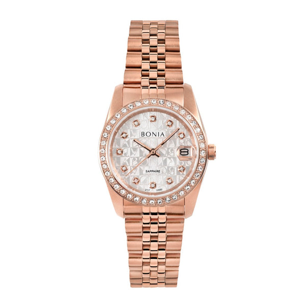 Bonia Monogram Women 32mm BNB10550-3516S