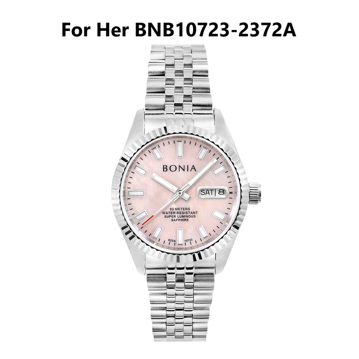 Bonia His & Her Set Automatic BNB10723-1382A & BNB10723-2372A