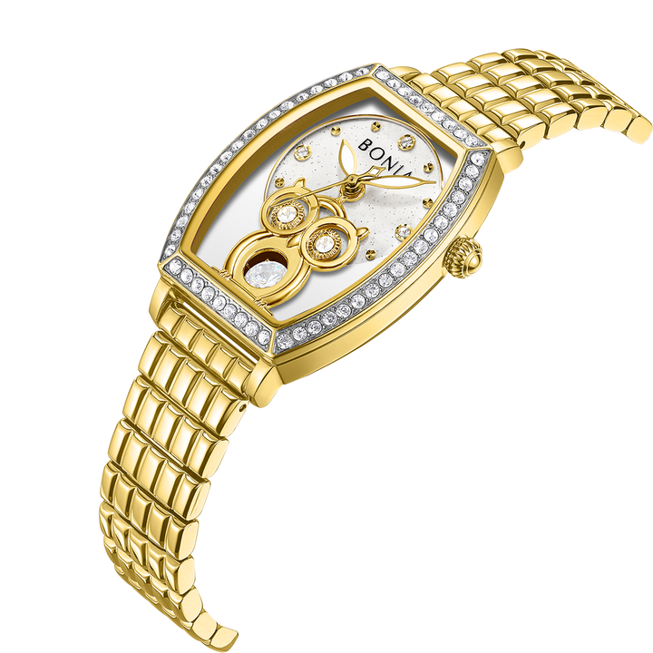 Bonia Missie Tale Women Elegance Watch & Jewellery Set BNB10843-2217S