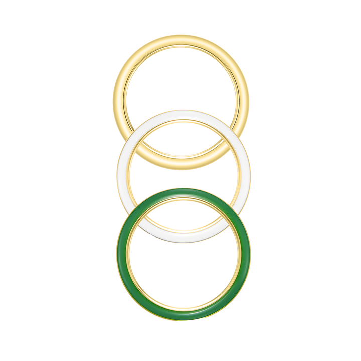 Bonia Women Elegance 3 Top Rings Set BNB10866-2217S