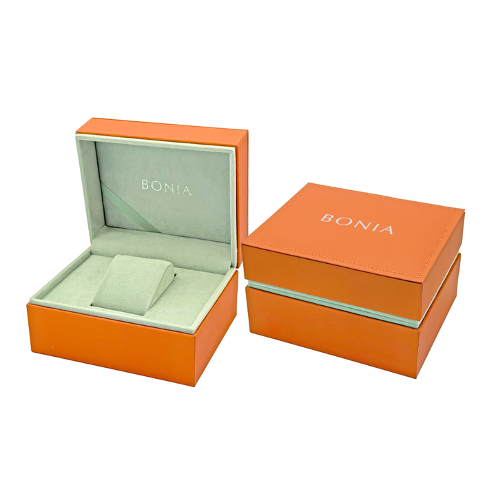 Bonia Logo New Orange Watch Box 2025 