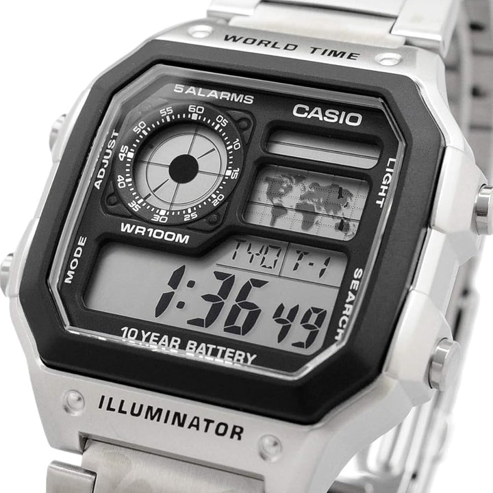 Casio Digital CA-AE-1200WHD-1AVDF