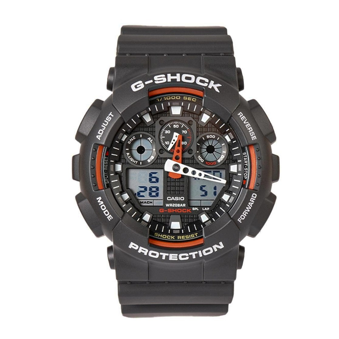 Casio G Shock CA GA 100 1A4NDR Solar Time