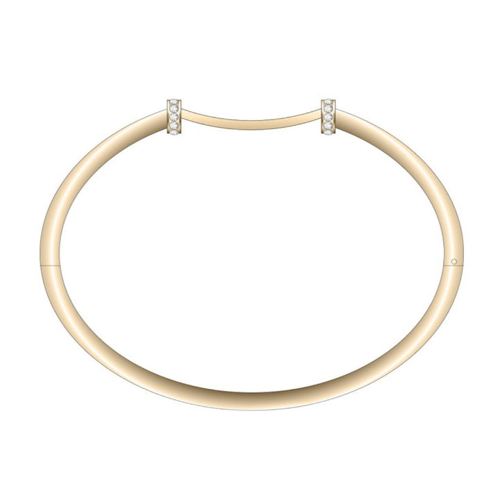 Cerruti 1881 Matilde SS Bangle - Gold Plated CJCIJLG0014201
