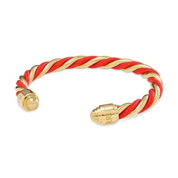 Cerruti 1881 Twisted Cable SS Bracelet - Gold Plated CJCIJLB0004619