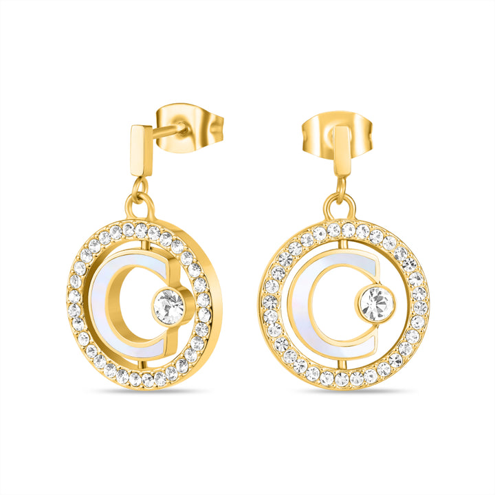 Cerruti 1881 Marque SS Earrings - Gold Plated CJCIJLE0007301