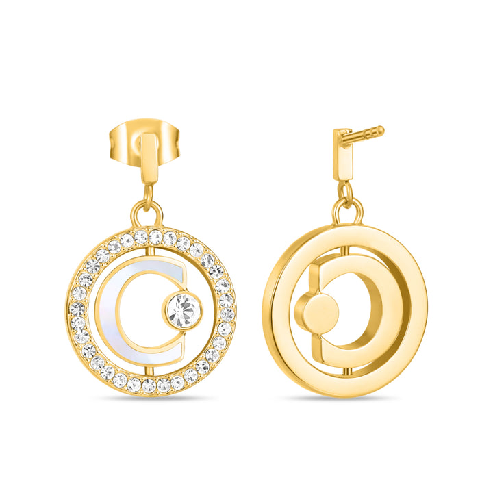 Cerruti 1881 Marque SS Earrings - Gold Plated CJCIJLE0007301