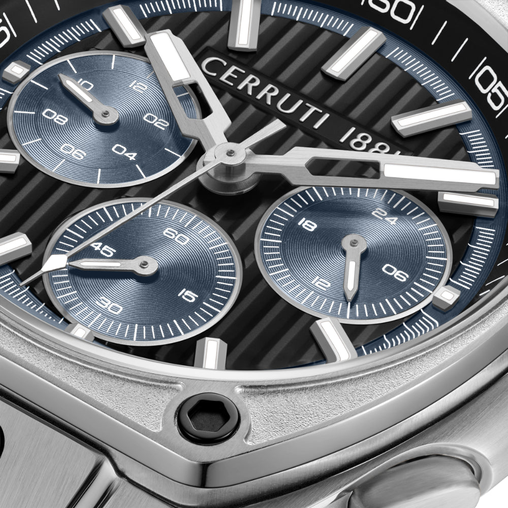 Cerruti 1881 Cavedago Men Chronograph CTCIWGO0085001 – Solar Time™