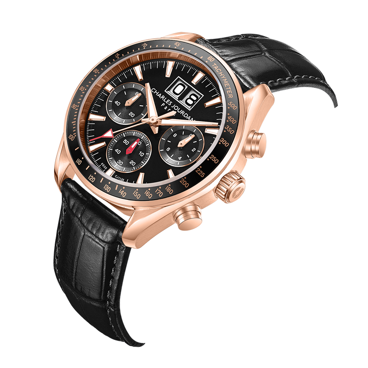 Charles Jourdan Men Chronograph CJ1126-1532C – Solar Time™
