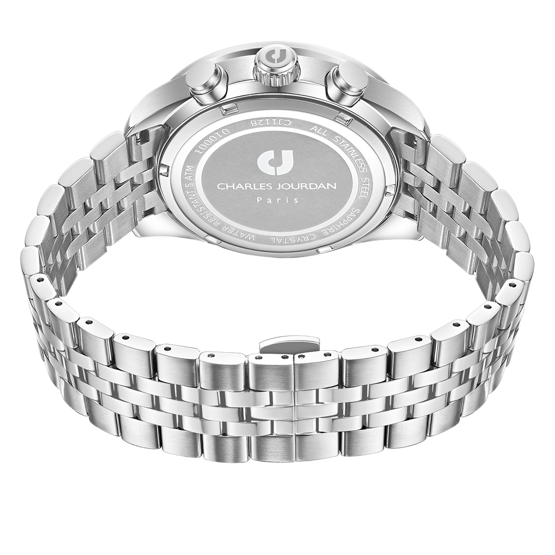 Charles Jourdan Men Chronograph CJ1128-1392C – Solar Time™