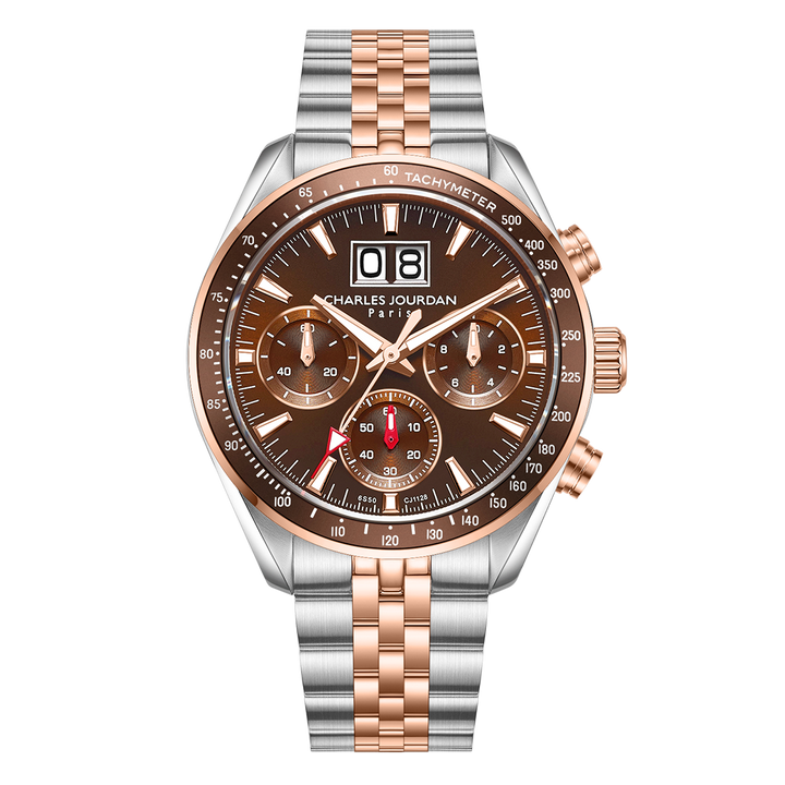 Charles Jourdan Men Chronograph CJ1128-1642C – Solar Time™