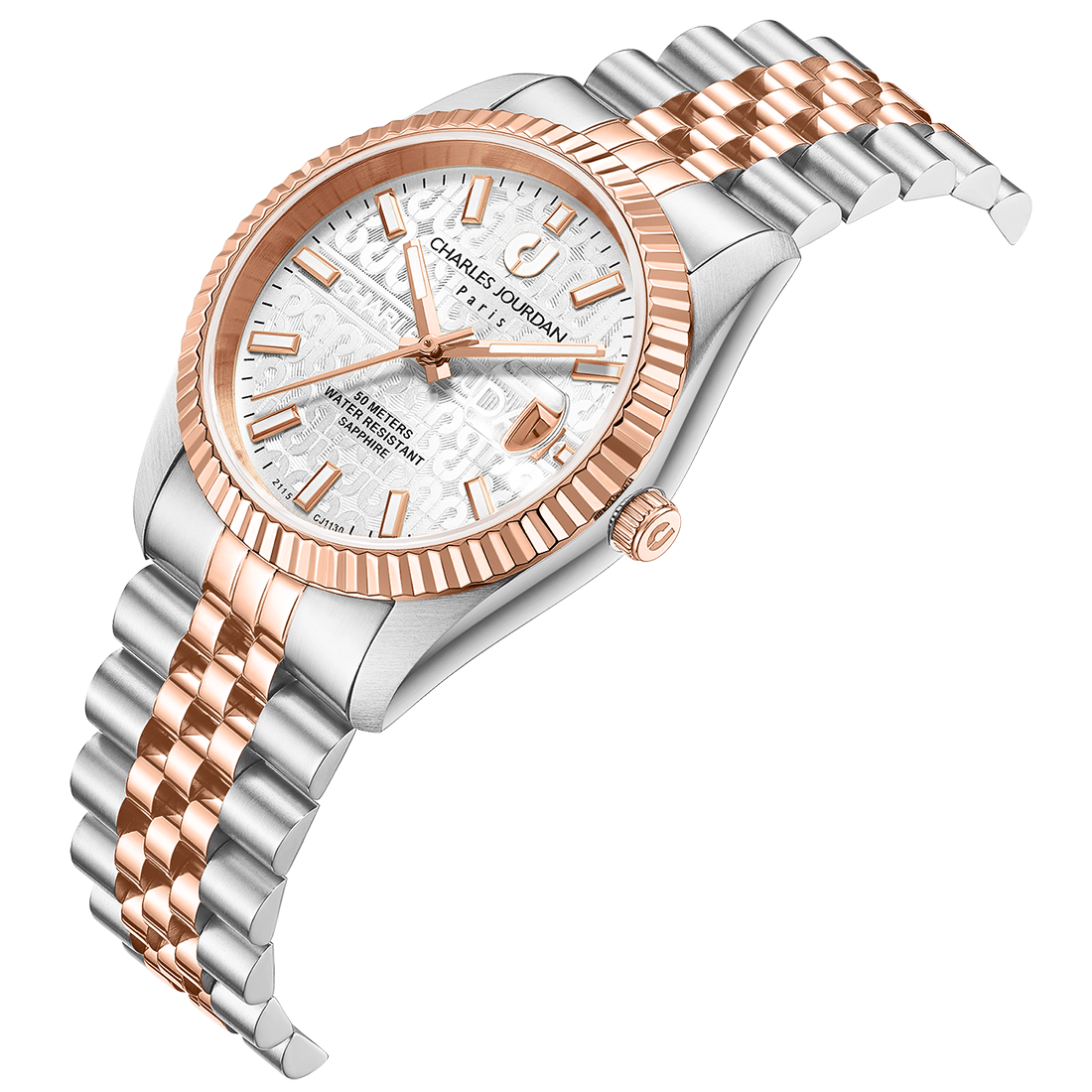 Charles Jourdan Men Chronograph CJ1128-1642C – Solar Time™