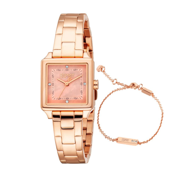 Esprit Sky Women Watch & Jewellery Set ES1L511M0055