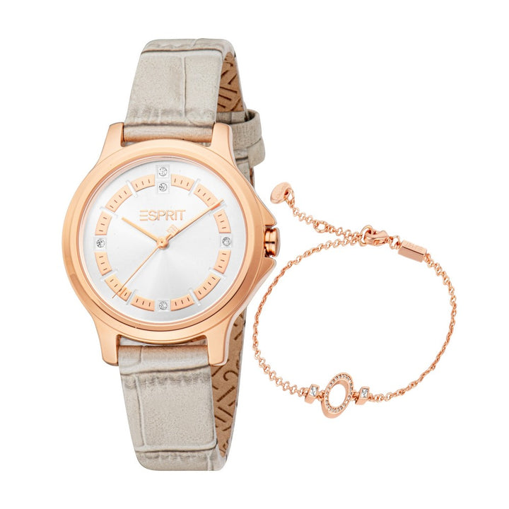 Esprit Lumi Women Watch & Jewellery Set ES1L516L0025