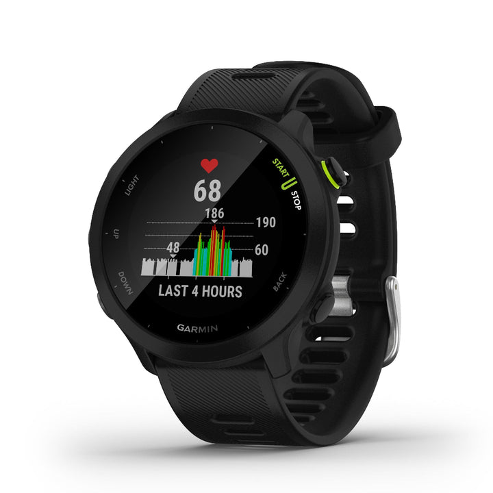 Garmin Smart Watch Forerunner 55 Black GM010-02562-50
