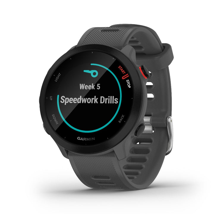 Garmin Smart Watch Forerunner 55 Grey GM010-02562-53