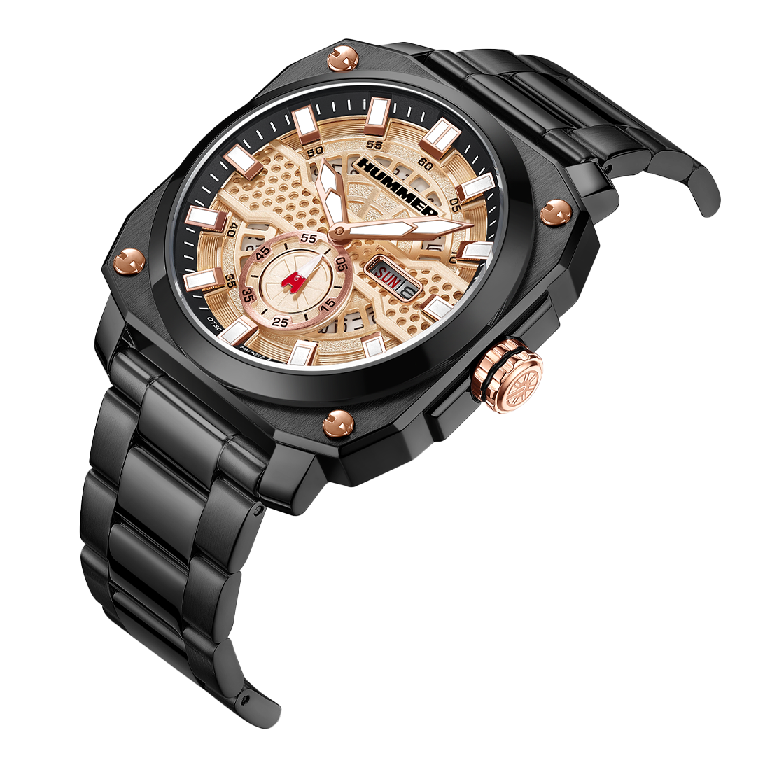 Hummer Men Multi-Function HM1027-1722 – Solar Time™