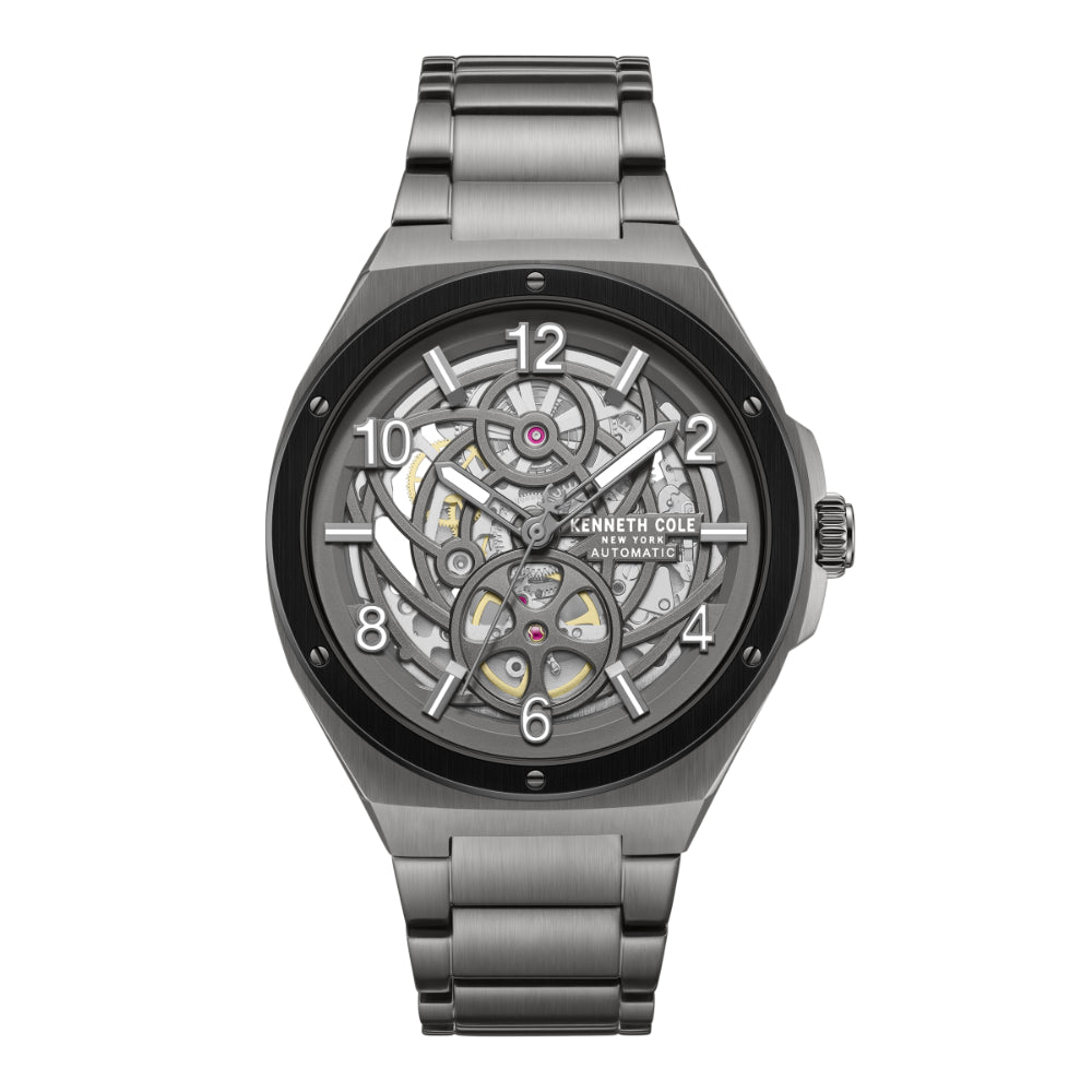 カケル Kenneth Cole Crosstown Men Automatic KCWGZ0077401 – Solar Time™