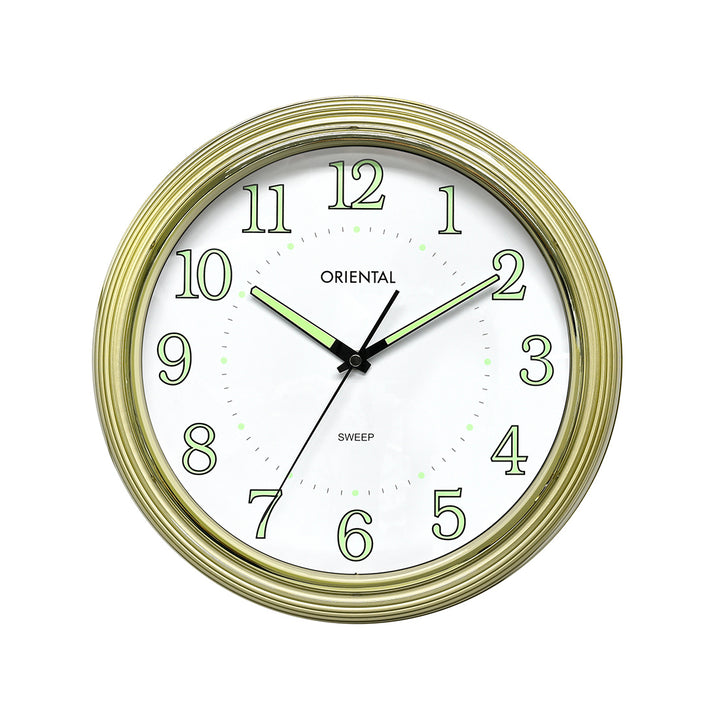 Oriental Analog Luminous Wall Clock OTC015N213