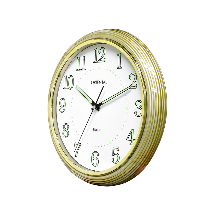 Oriental Analog Luminous Wall Clock OTC015N213