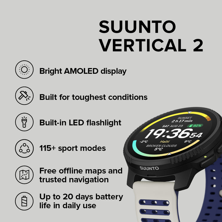 Suunto Verticle 2 Arctic Gray SUSS051205000