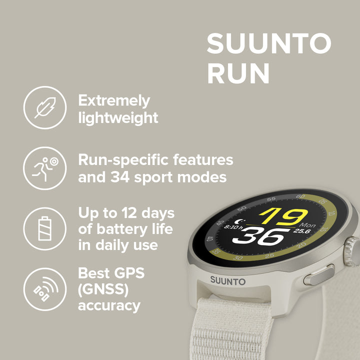 Suunto Run Frost Gray SUSS051110000