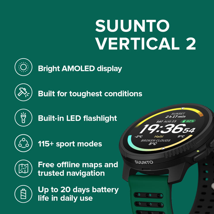 Suunto Verticle 2 Pine Green SUSS051207000