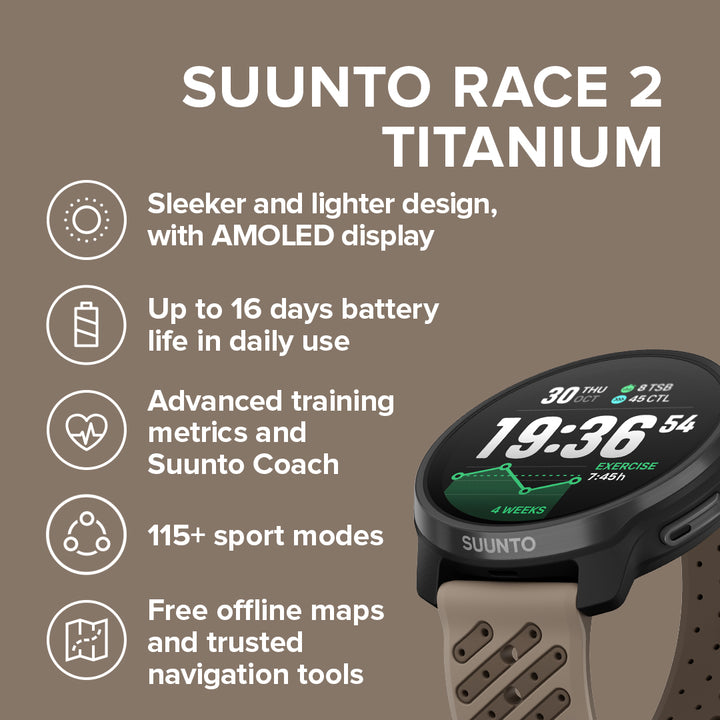 Suunto Race 2 Titanium Trail SUSS051203000