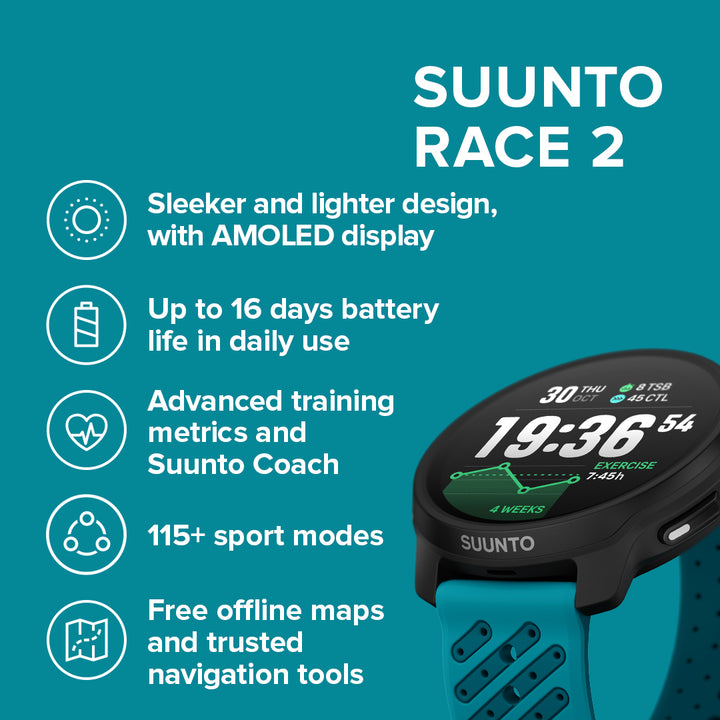Suunto Race 2 Wave Blue SUSS051242000